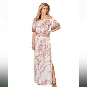 VENUS TIE DYE BOHO MAXI DRESS SIZE MEDIUM